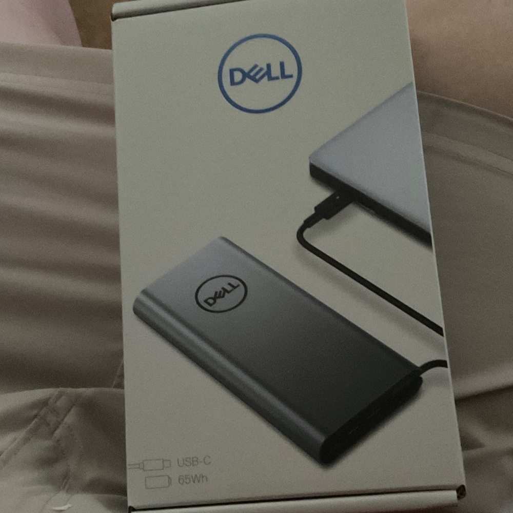 Dell PW7018LC Notebook Power Bank Plus – USB-C Portable Power Bank